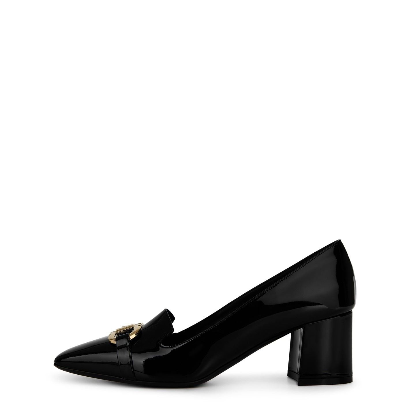  Patent Leather Mirelle Pumps 60. Black