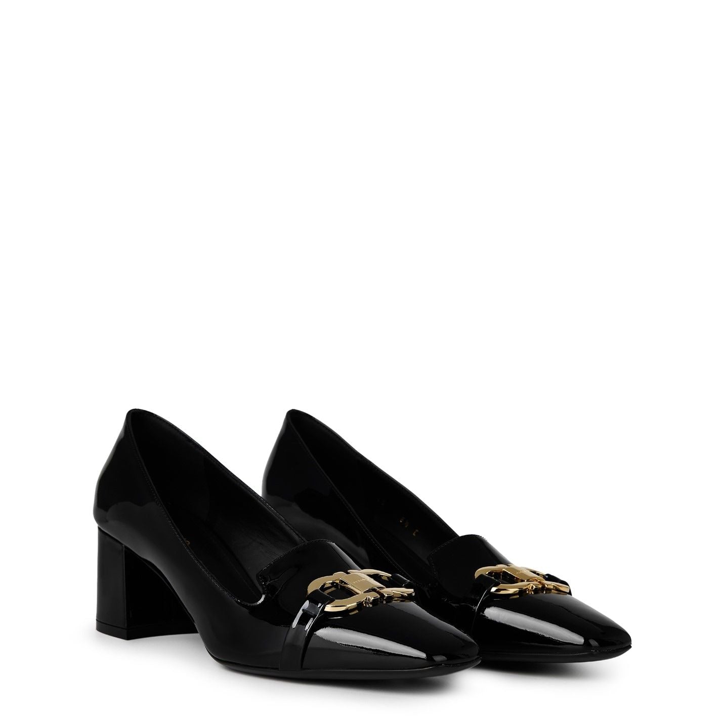  Patent Leather Mirelle Pumps 60. Black