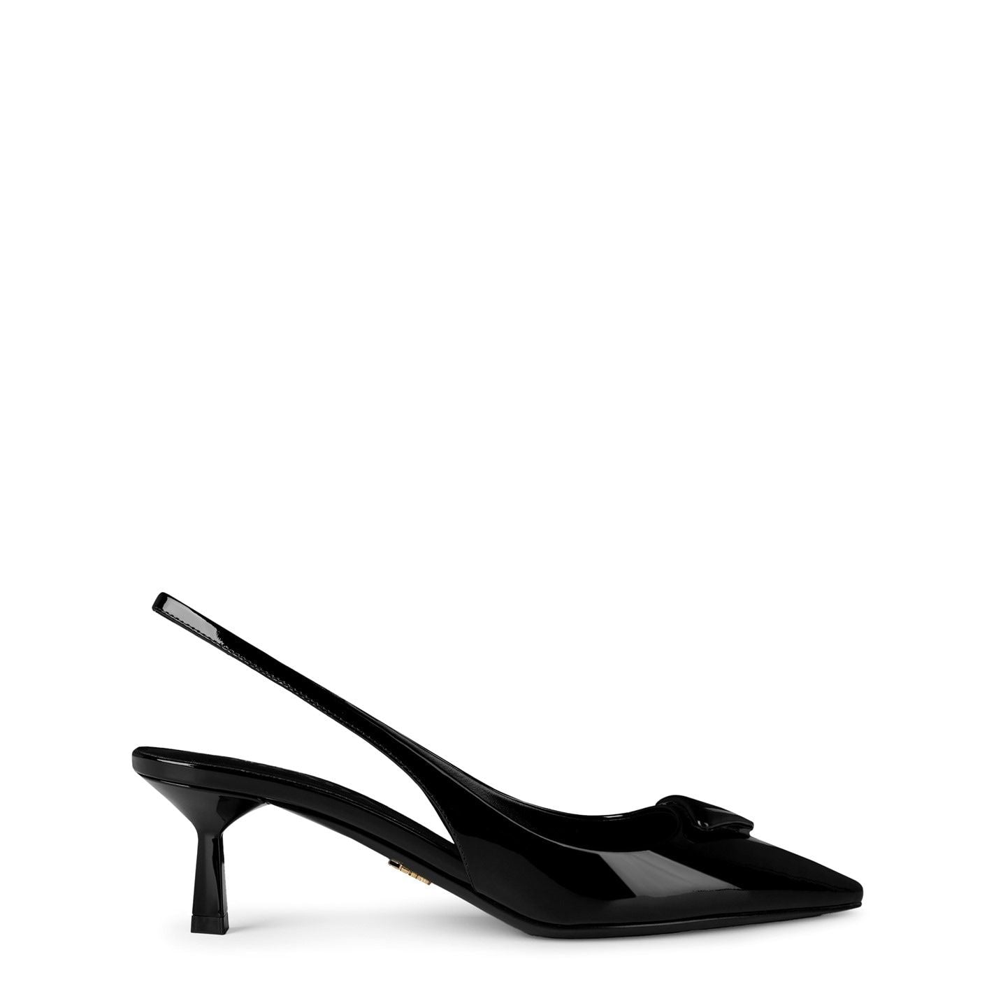  Patent Slingback 55 Nero