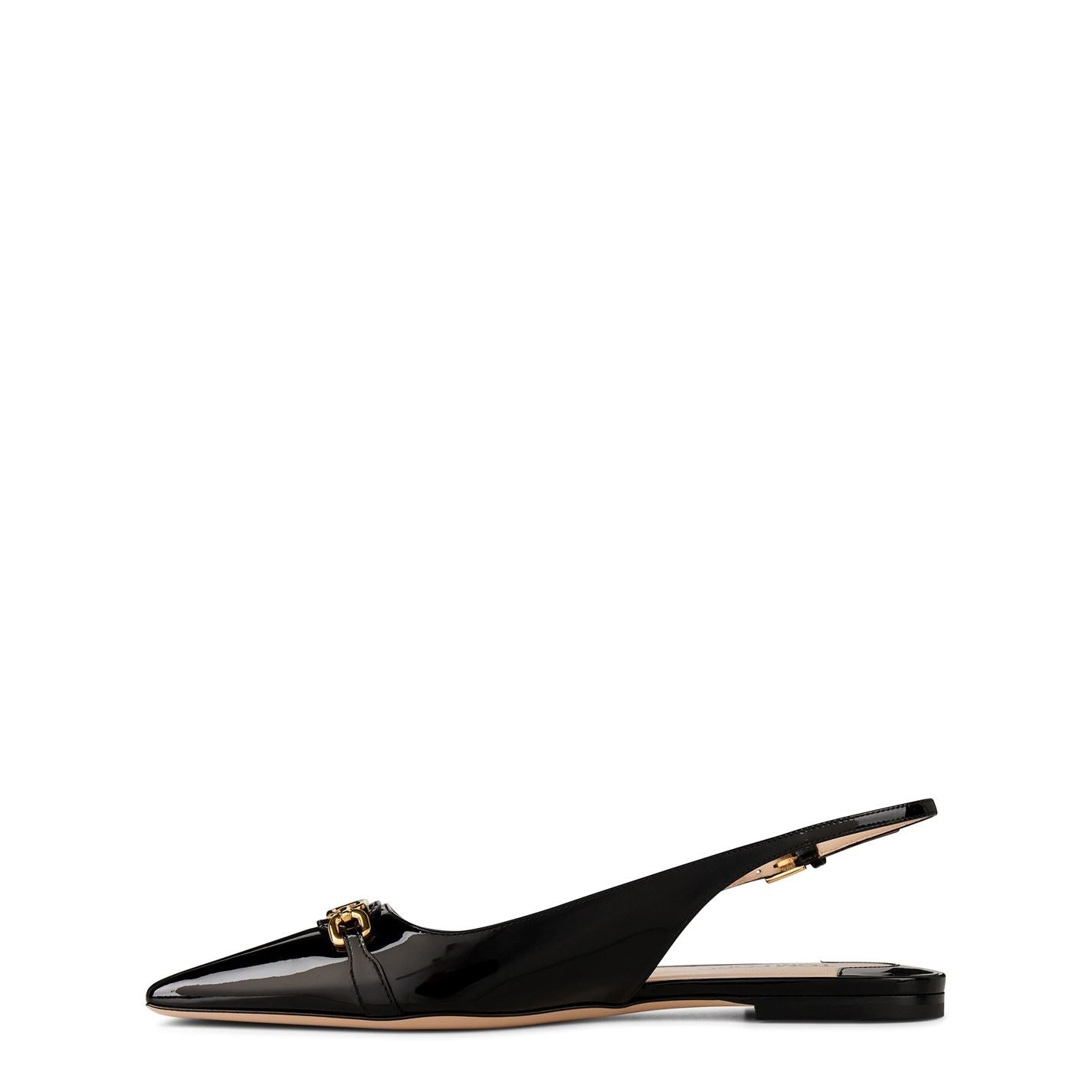  Patent Whitney Slingbacks Black