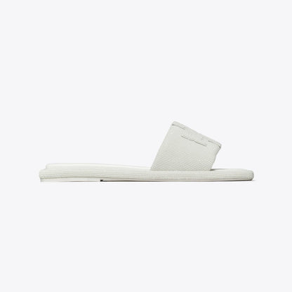 Tory Burch Pav Double T Sport Slide OPTIC WHITE / WHITE