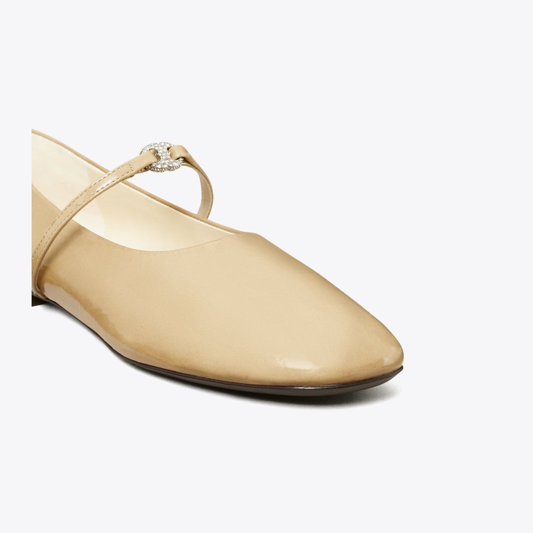 Tory Burch Pav Gemini Link Mary Jane CHATEAU GRAY / PAVÉ