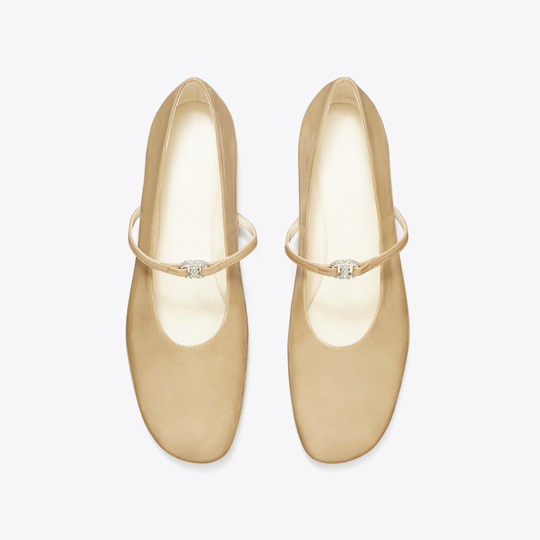 Tory Burch Pav Gemini Link Mary Jane CHATEAU GRAY / PAVÉ