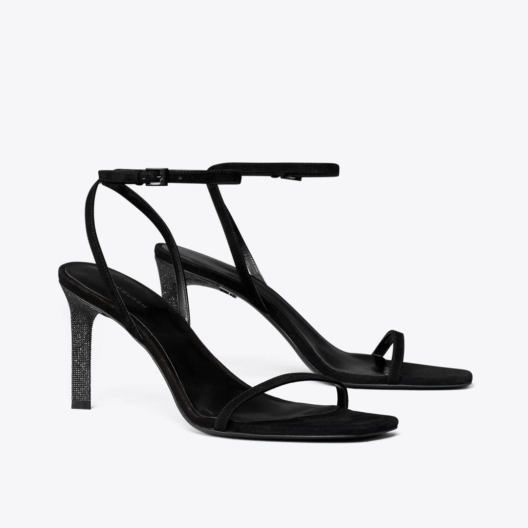 Tory Burch Pav Heeled Sandal PERFECT BLACK