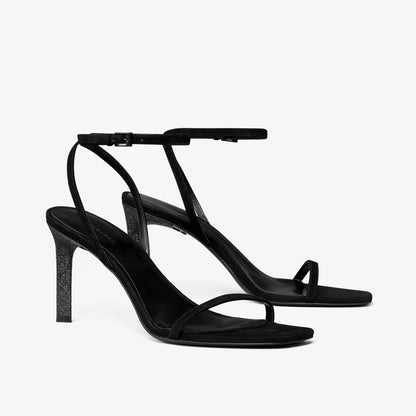 Tory Burch Pav Heeled Sandal PERFECT BLACK