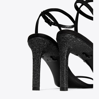 Tory Burch Pav Heeled Sandal PERFECT BLACK