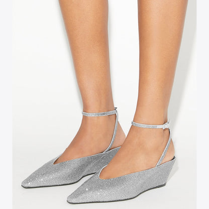 Tory Burch Pav Wedge LAPIS / LIGHT BLACK DIAMOND