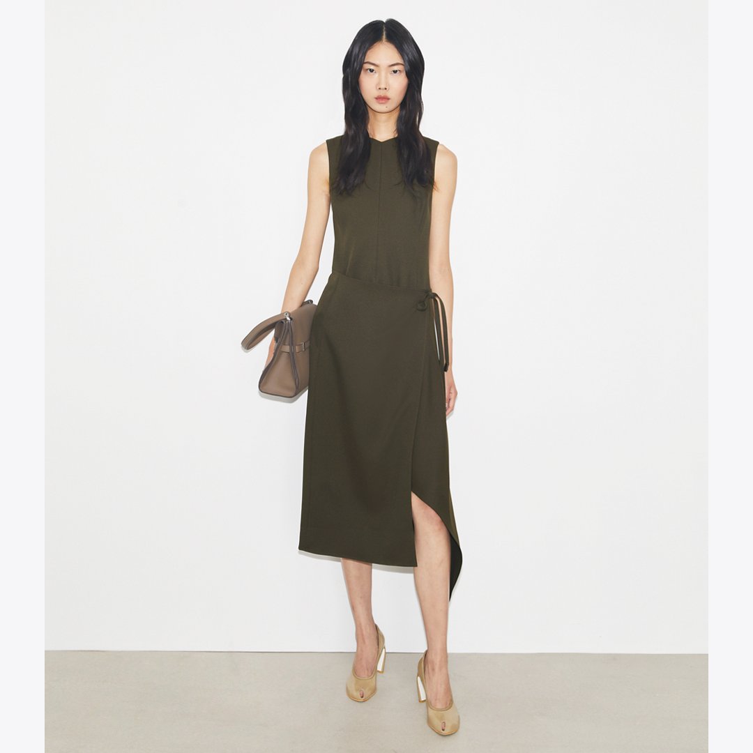 Tory Burch Peep-Toe Pump PALO SANTO