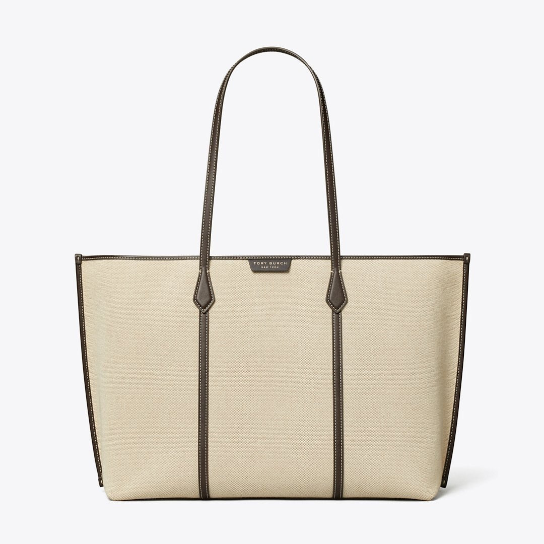 Tory Burch Perry Canvas Tote Natural
