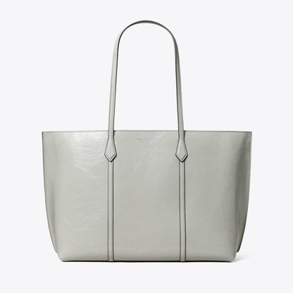 Tory Burch Perry Distressed Tote Light Granite
