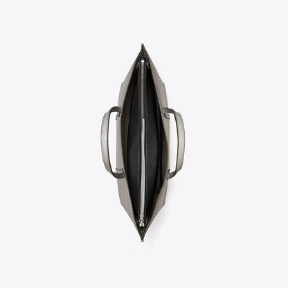 Tory Burch Perry Distressed Tote Light Granite