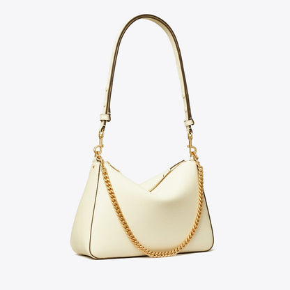Tory Burch Perry Shoulder Bag Warm White