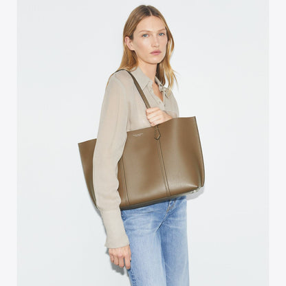 Tory Burch Perry Tote Wild Mushroom