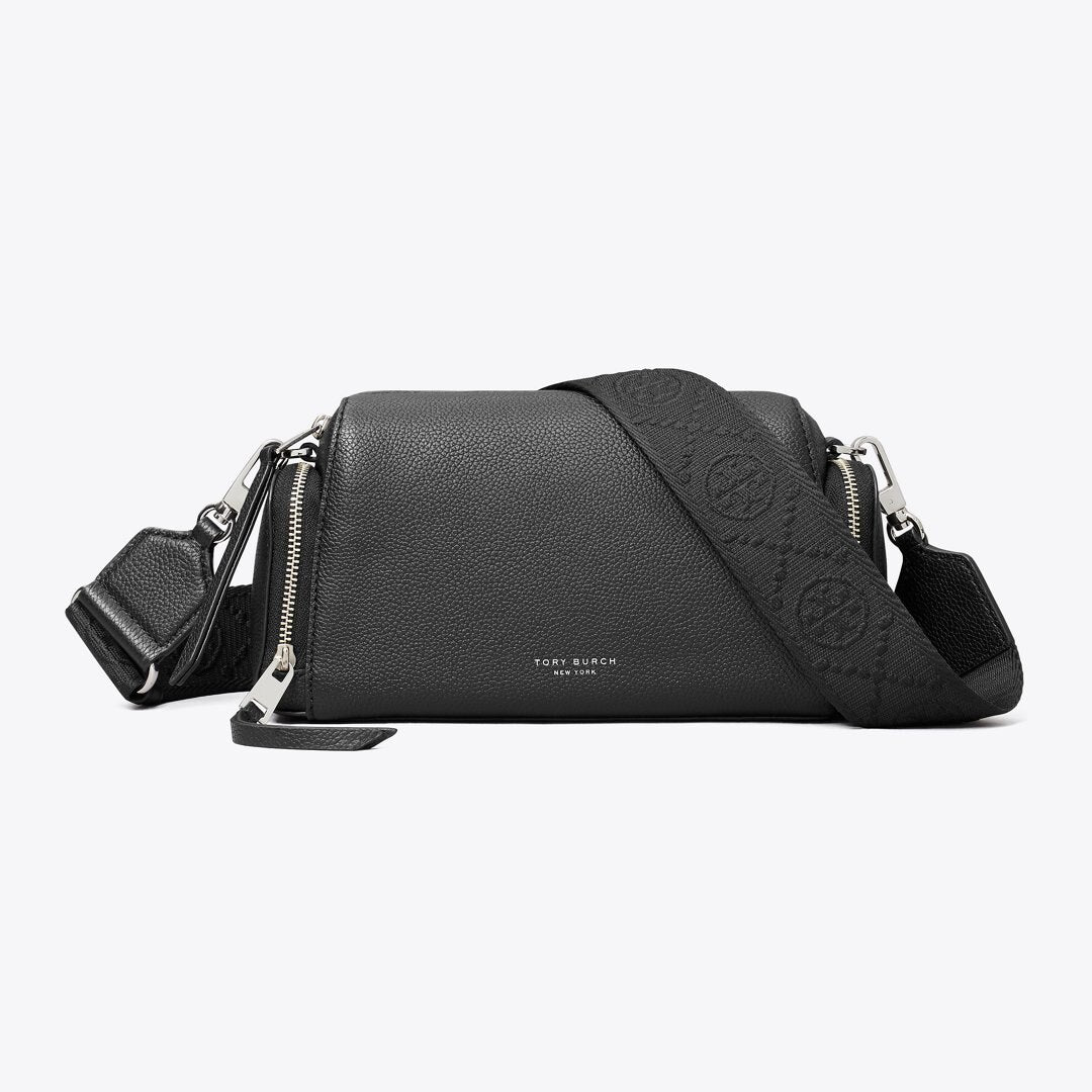 Tory Burch Perry Voyager Crossbody Bag Black
