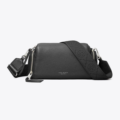 Tory Burch Perry Voyager Crossbody Bag Black