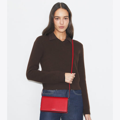 Tory Burch Perry Wallet Crossbody Tory Red
