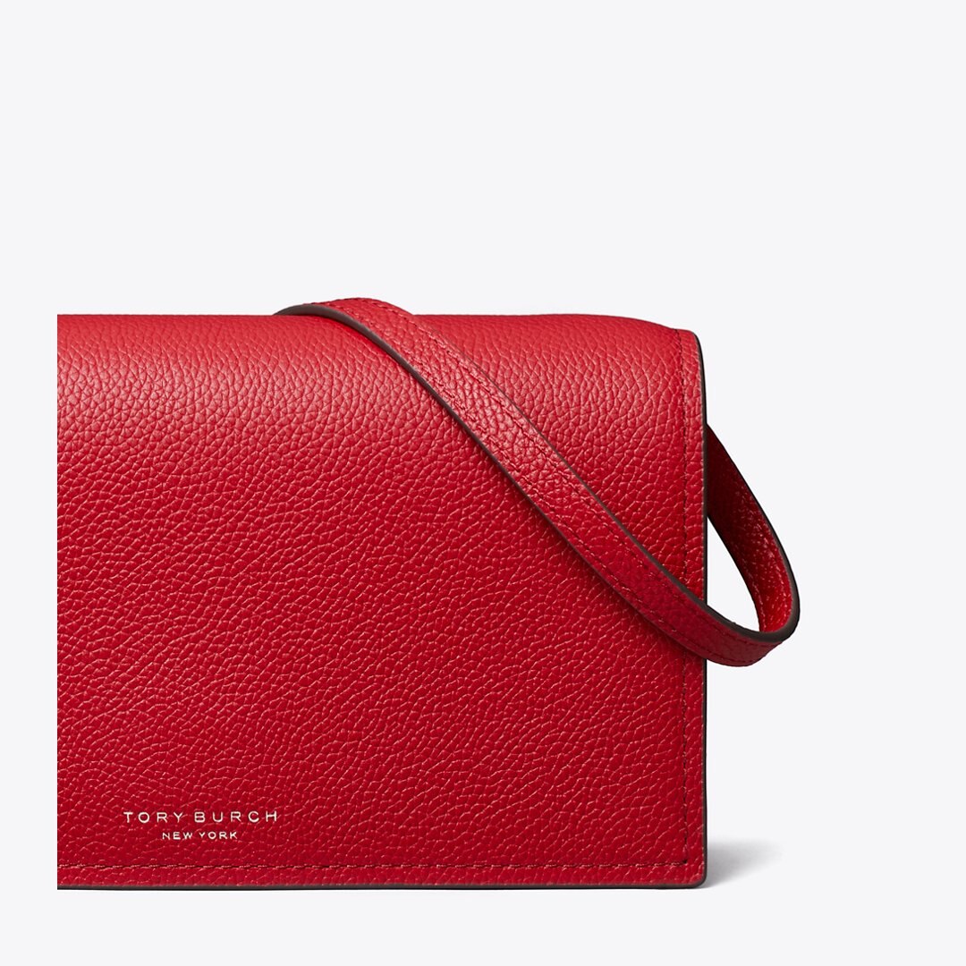 Tory Burch Perry Wallet Crossbody Tory Red