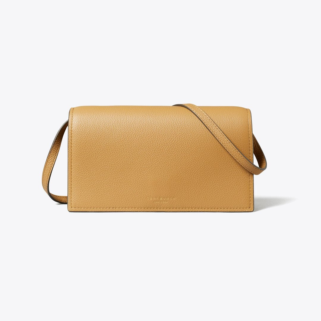 Tory Burch Perry Wallet Crossbody Tiramisu