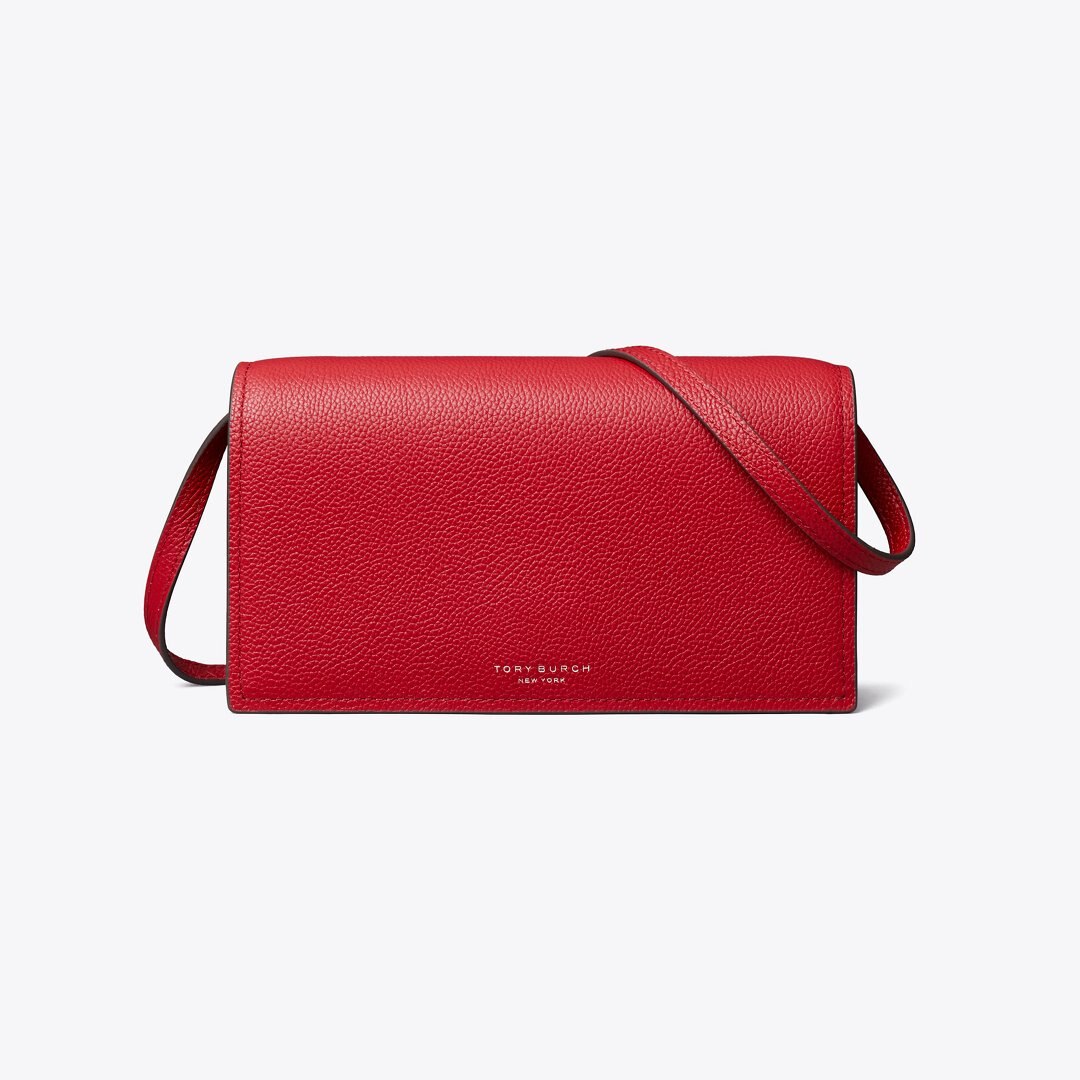 Tory Burch Perry Wallet Crossbody Tory Red