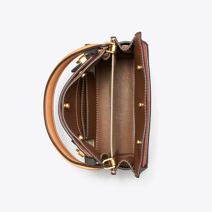 Tory Burch Petite Lee Radziwill Double Bag Black