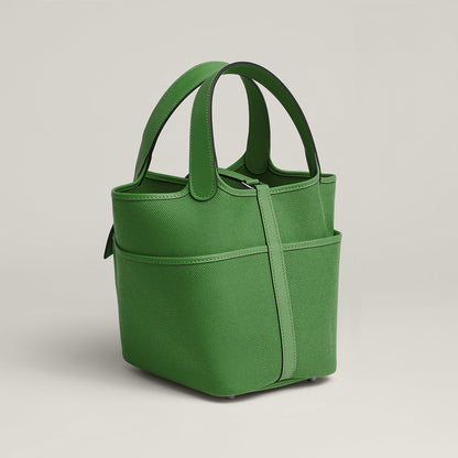  Hermes Picotin Lock 18 Pocket Bag Vert Yucca