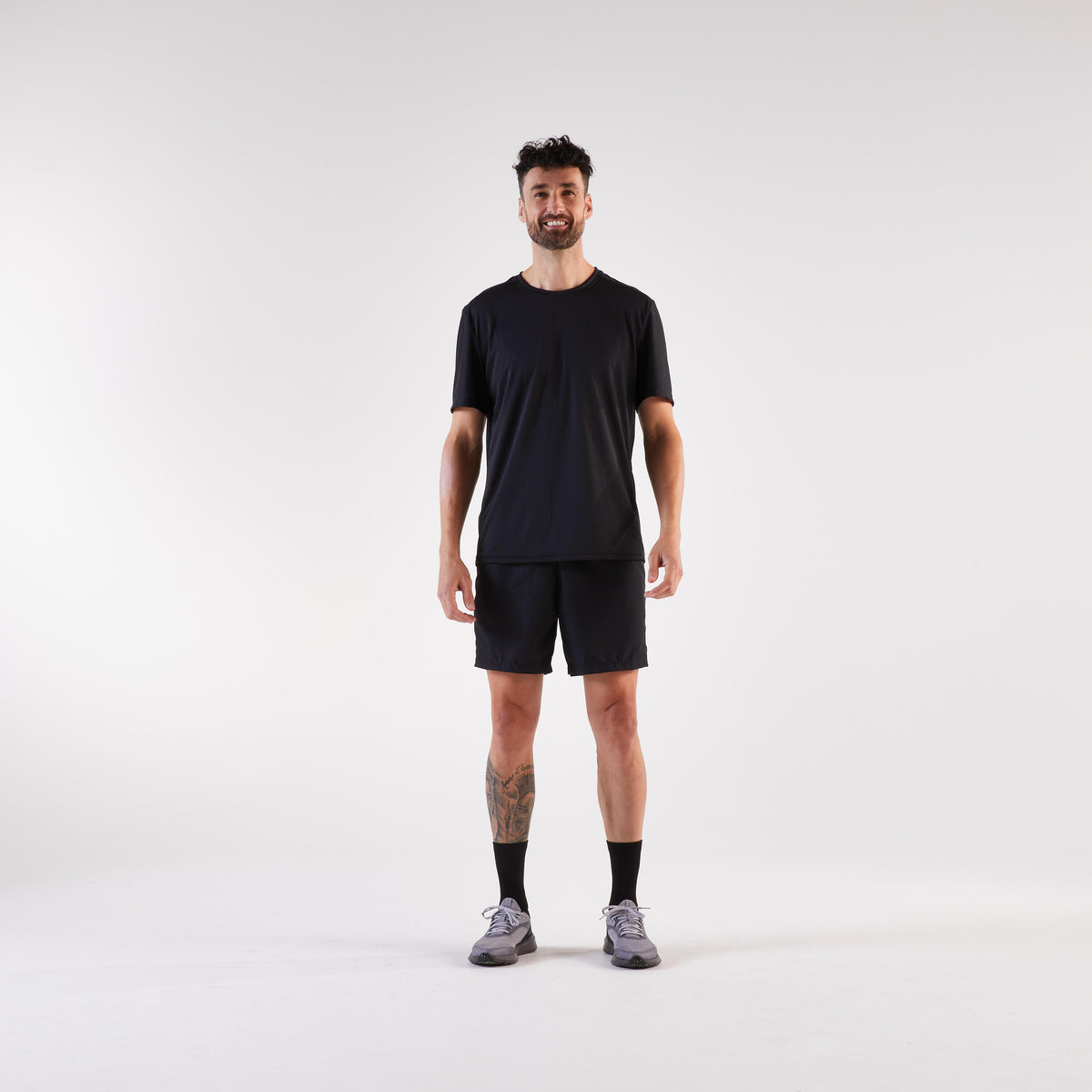 Kiprun Thin Running Socks Invisible Pack of 2 Pairs Run 500 - Black
