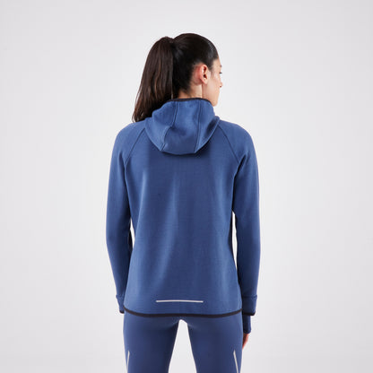 Kiprun Women's Warm Running Jacket - Kiprun Run 500 Warm - Smoky Black