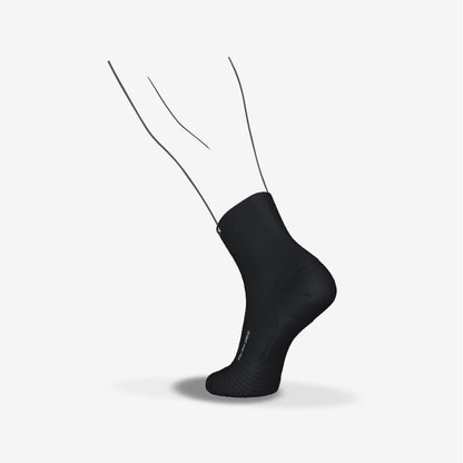 Kiprun Run900 Mid-Calf Thin Running Socks - Black