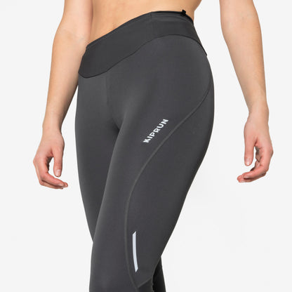 Kiprun SM 500 Run Warm Women's Sleeveless Running Jacket - Black