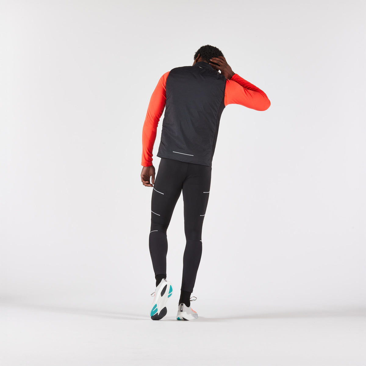 Kiprun Women's Warm Running Trousers-Kiprun Run 500 Warm-Black