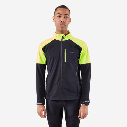 Kiprun Run 900 Warm Regul Men's Long-Sleeved Running Jacket - Black