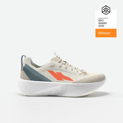 Kiprun Kipride Gravel Women's Road and Trail Running Shoes - Beige and Orange