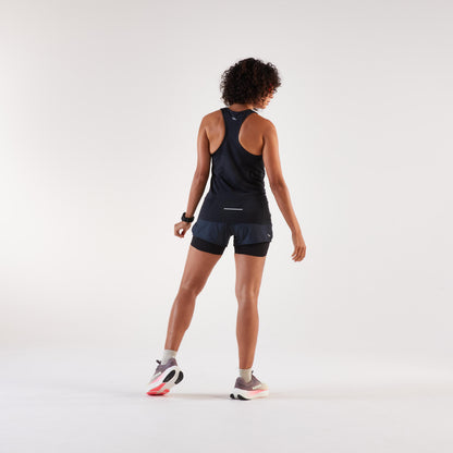 Kiprun 500 Comfort Running Tank Top with NO Side Seams Blue