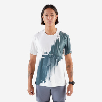 Kiprun Men's Long-Distance Running T-Shirt - Kiprun Run 900 Ultra - Beige