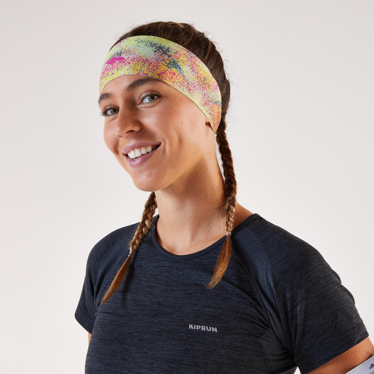 Kiprun Warm+ V2 Adult Warm Running Headband - Black