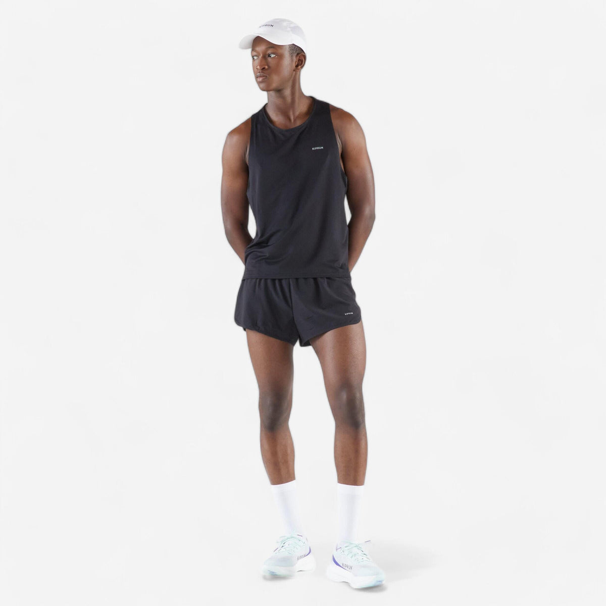 Kiprun Run 500 Women's Cropped Running Tank Top