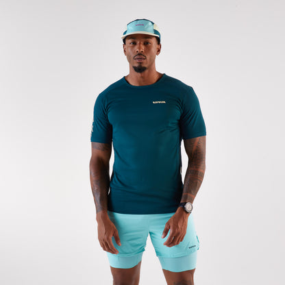 Kiprun Men's Running Shorts - Kiprun Run 500 Comfort - Teal