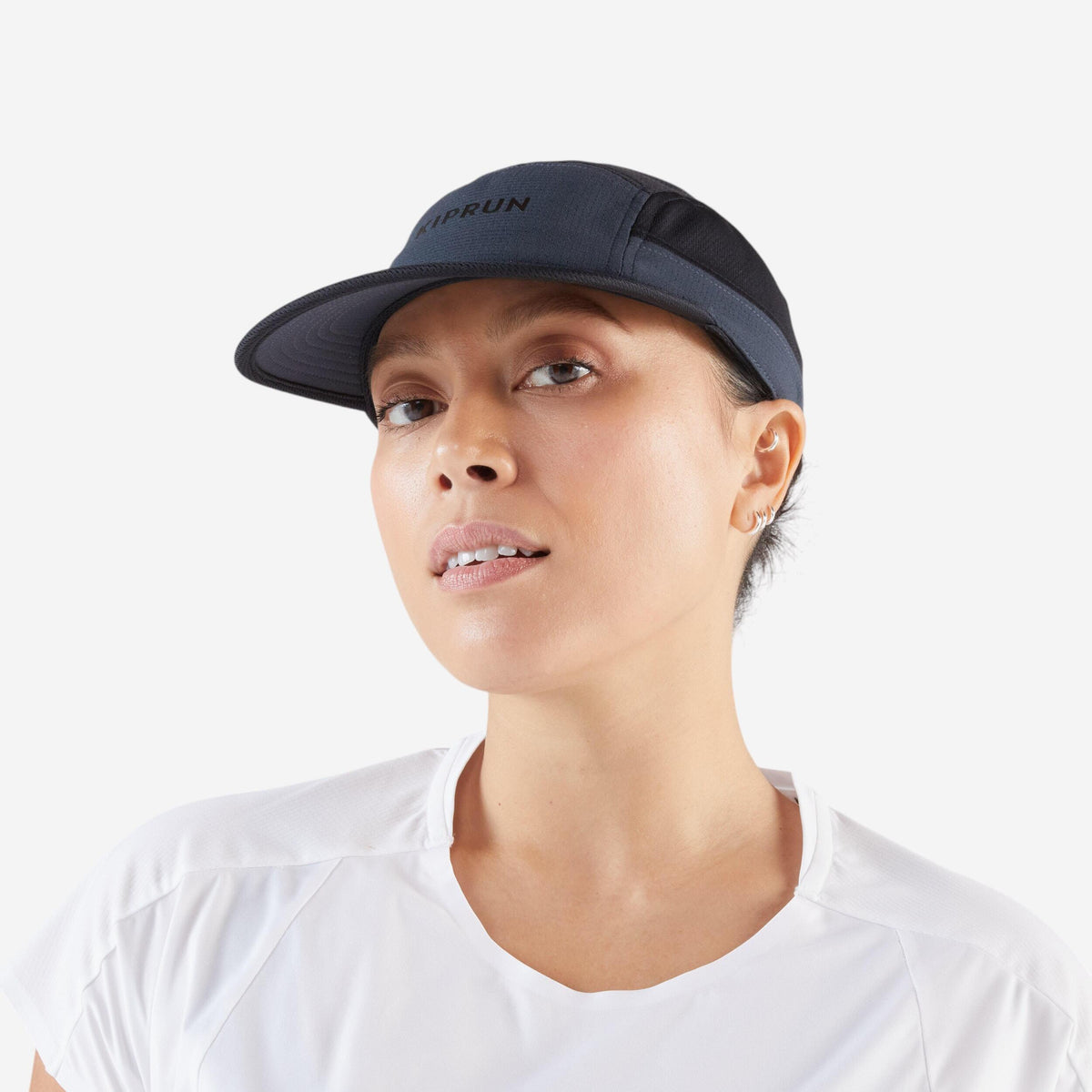 Kiprun Men's and Women's Running Cap, Kiprun Purple and Yellow