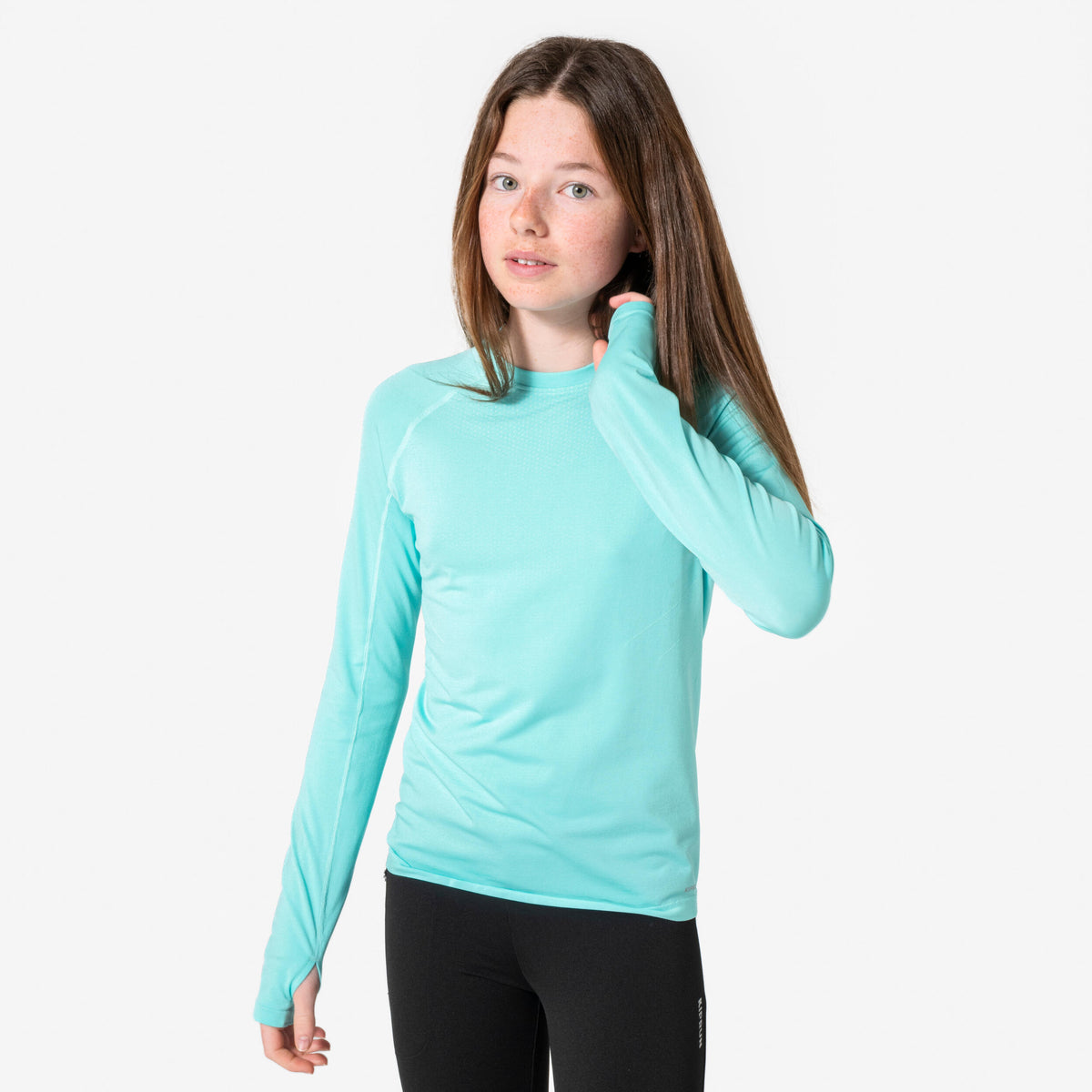 Kiprun Women's Running & Trail Running Breathable Shorts Kiprun Run 500 Dry-Dark Green
