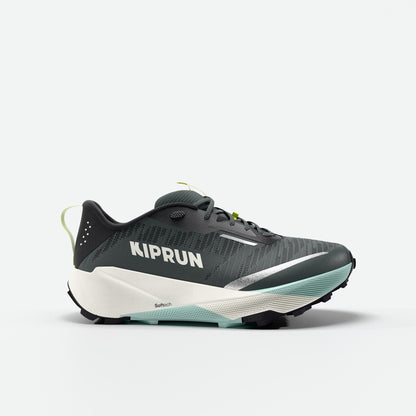 Kiprun Kipcore Gravel Men's Road and Trail Running Shoes - Beige / Orange