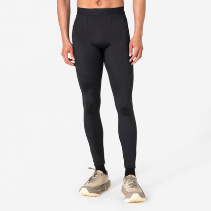 Kiprun Men's Breathable Running Tights, Kiprun Run Flow Dark Brown