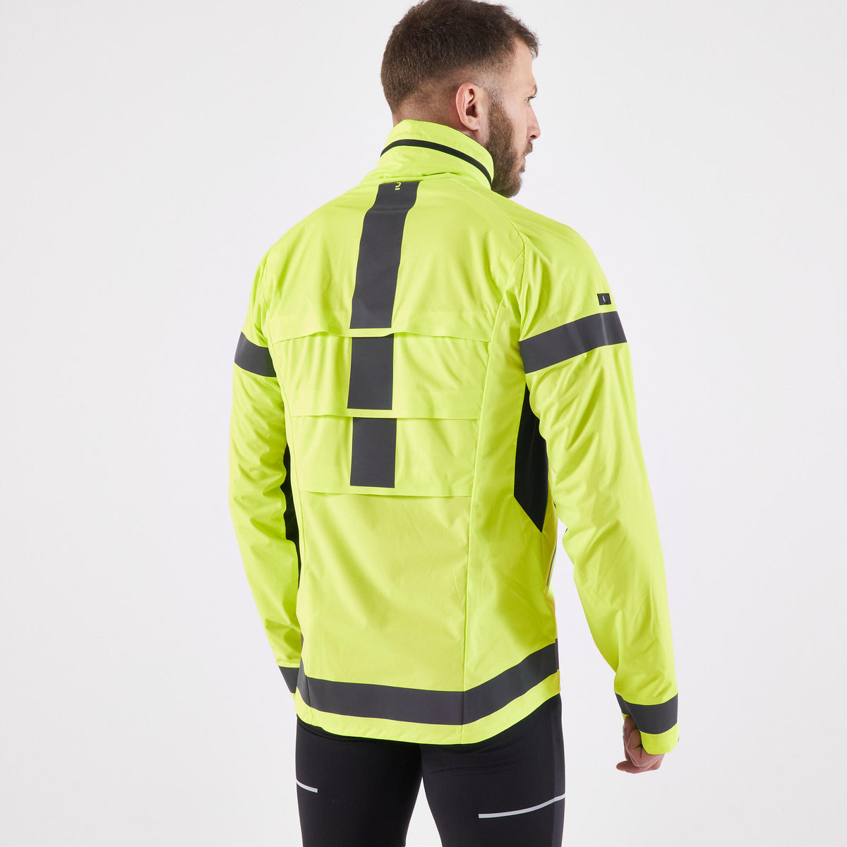 Women Jacket Kiprun Warm Regul Day and Night Visibility Ppe