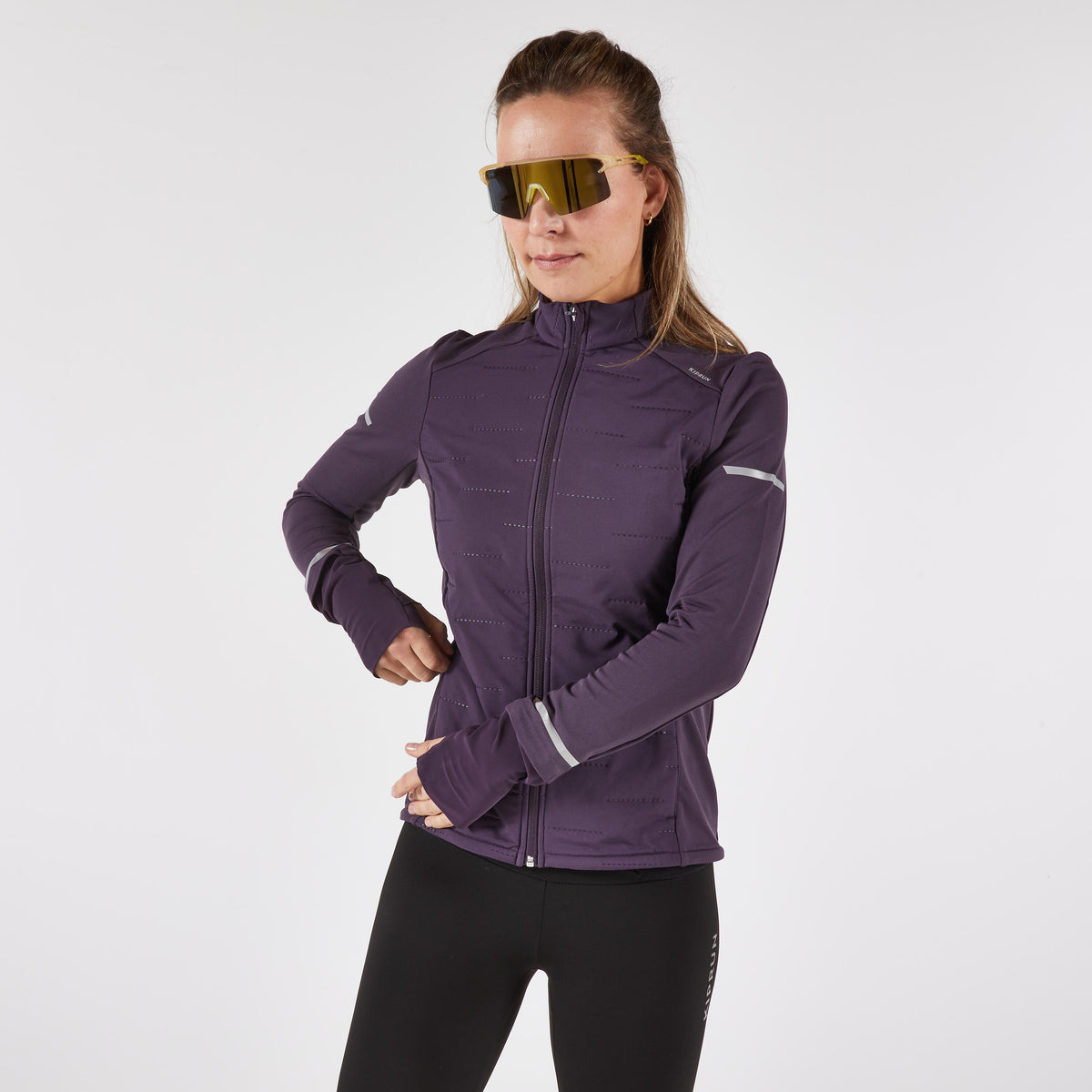 Kiprun Run 500 Warm Men's Running Tights - Black