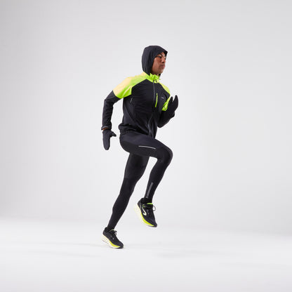 Kiprun Run 900 Warm Regul Men's Long-Sleeved Running Jacket - Black