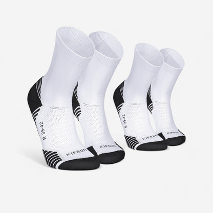 Kiprun Thick Mid-Calf Running Socks Run900 - Brown