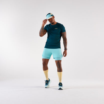 Kiprun Men's Running Shorts - Kiprun Run 500 Comfort - Teal