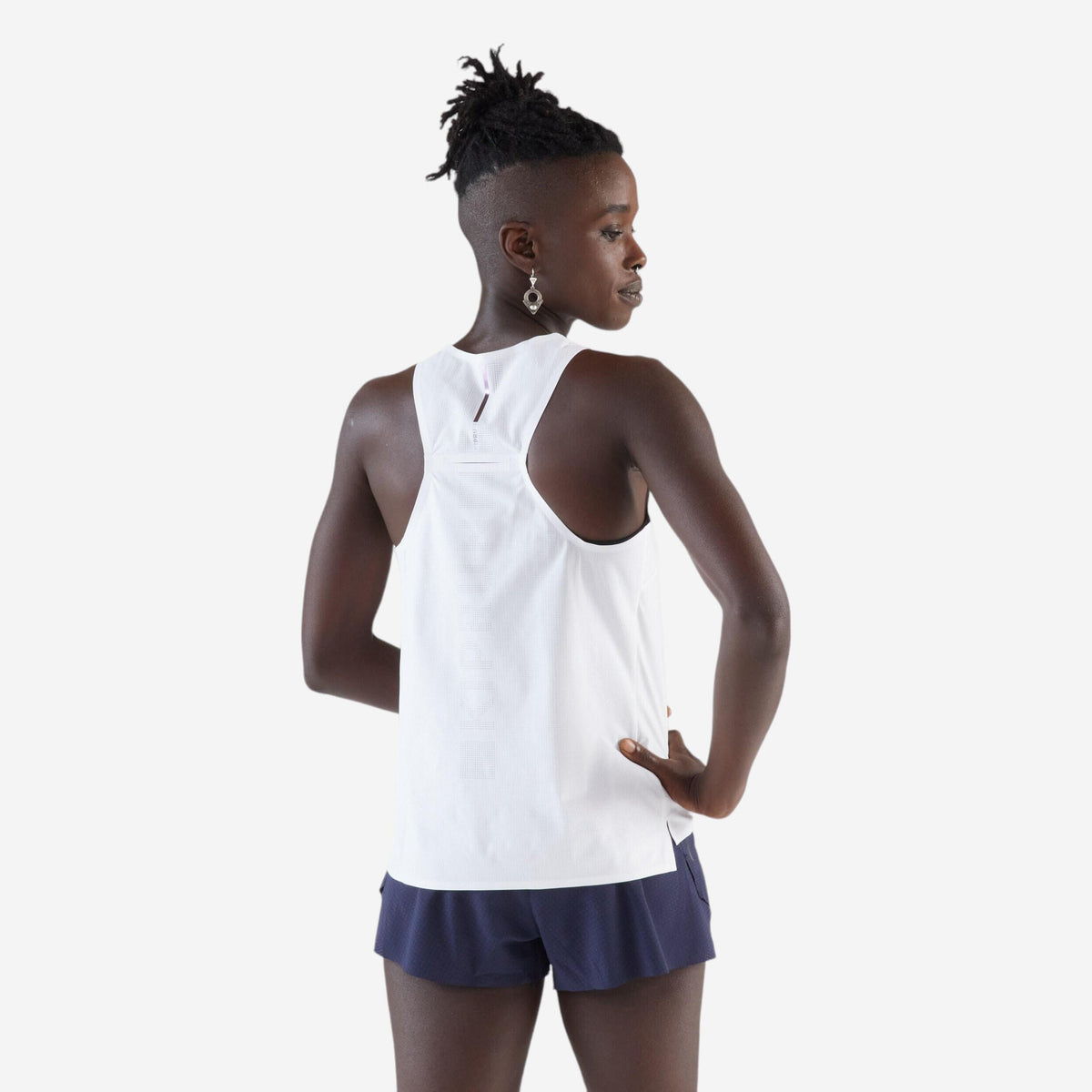 Kiprun Run 900 Light Women's Lightweight Running Tank Top - White