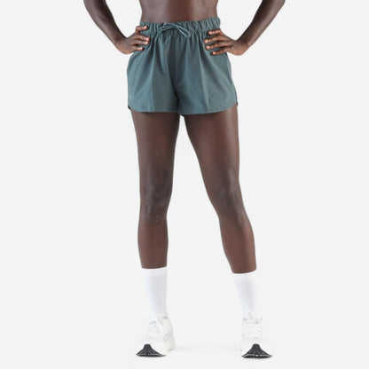 Kiprun Men's Running Leggings Black - Run 100 Series