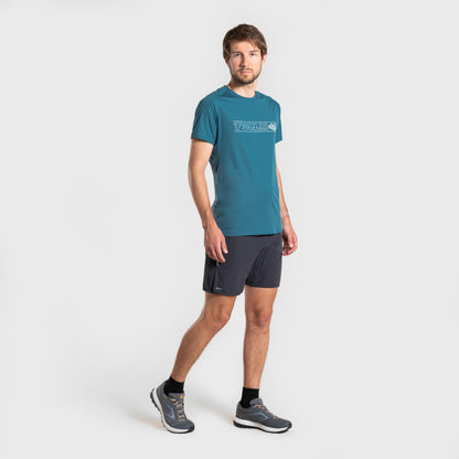 Kiprun Warm Men's Running Tights - Black / Grey