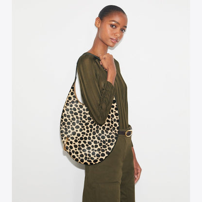 Tory Burch Pierced Calf Hair Handbag Multi